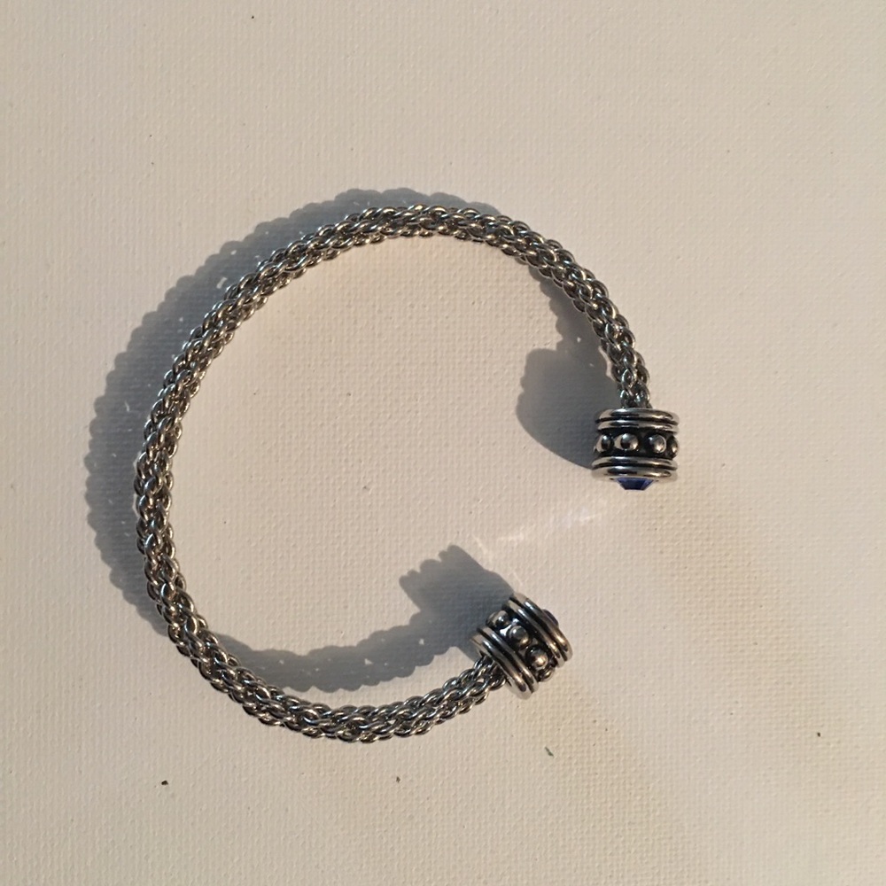 Bracelet-blue crystals